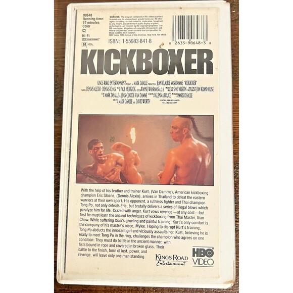 Kickboxer (VHS, 1998) - Picture 4 of 8
